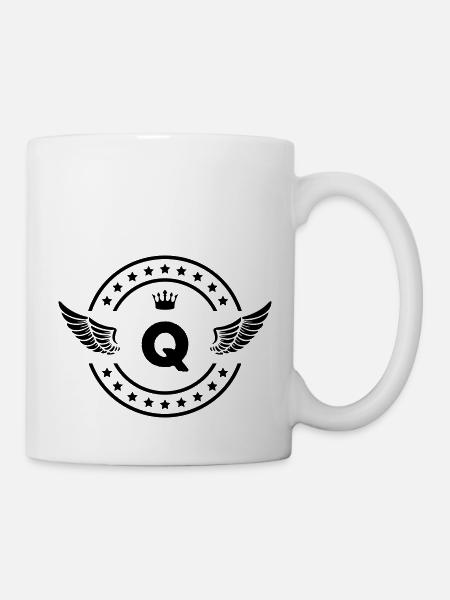 wappen q - Tasse - Weiß
