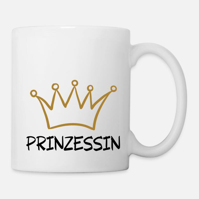 PRINZESSIN 2 - Tasse - Weiß