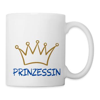 PRINZESSIN 1 - Tasse - Weiß - Rechts
