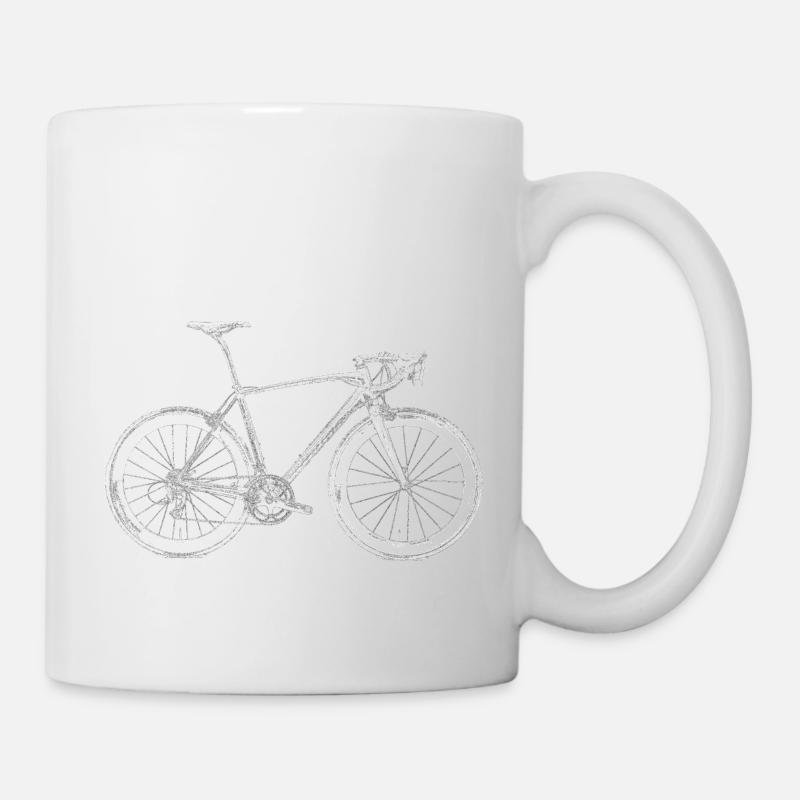 velo - Mug blanc - blanc