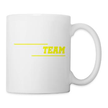 Dream Team - Tasse - Weiß - Rechts