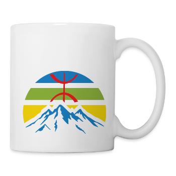 Les montagne de djurdjura en Kabylie - Mug blanc - blanc - Droite