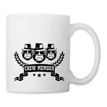 Gorilla Crew Member - Mug - white - Right