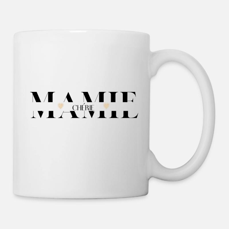Mamie chérie - Mug blanc - blanc