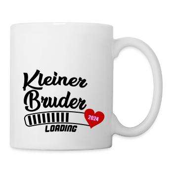 kleiner bruder loading 2024 - Tasse - Weiß - Rechts
