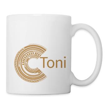Für Toni - Tasse - Weiß - Rechts