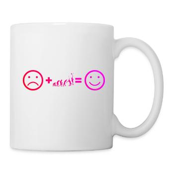 Paddle Court Herren Paddle Racket Schlägersport - Tasse - Weiß - Rechts