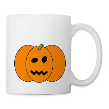 Halloween pumpkin - Mug - white - Right