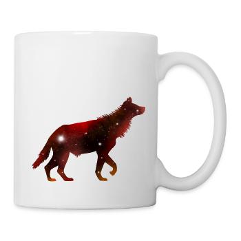 Galaxy Hyena - Tasse - Weiß - Rechts