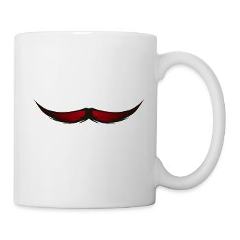Mustache Mustache Hipster 610 B - Mug - white - Right