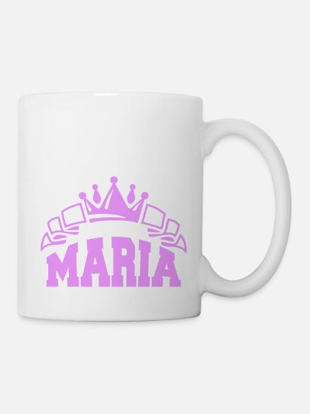 maria - Tasse - Weiß