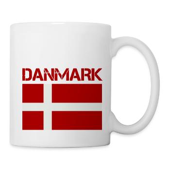 Danemark - Mug blanc - blanc - Droite