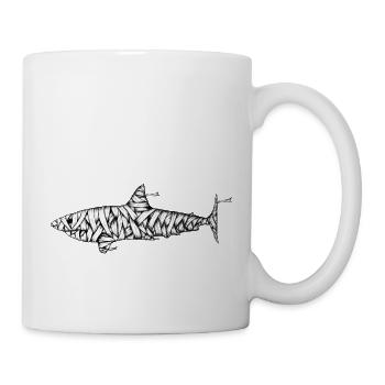 Momie sous-marine 1 - Mug blanc - blanc - Droite