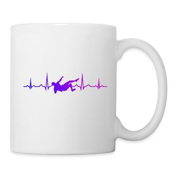 Boulder Women's Climber Climbing Climbing - Mug - white - Right