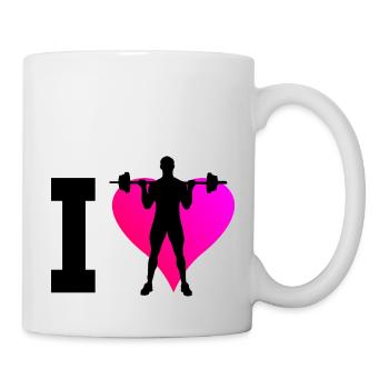 Cardio Women's Endurance Training Strength Training - Mug - white - Right