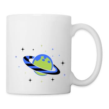 planet 02 - Tasse - Weiß - Rechts