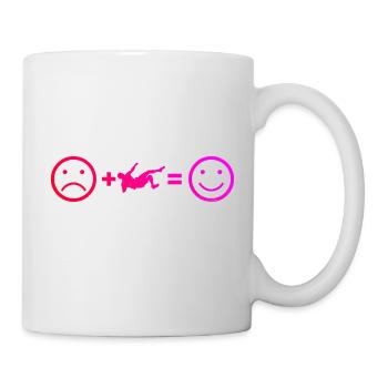 Escalade Grimpeur Escalade Hommes Bloc - Mug blanc - blanc - Droite