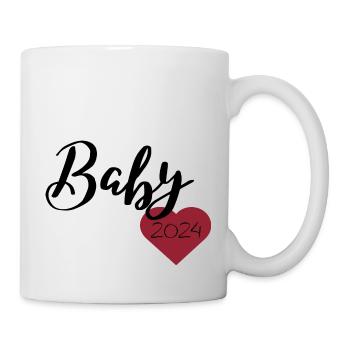 Baby 2024 - Tasse - Weiß - Rechts