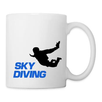 Sky Diving - Mug - white - Right