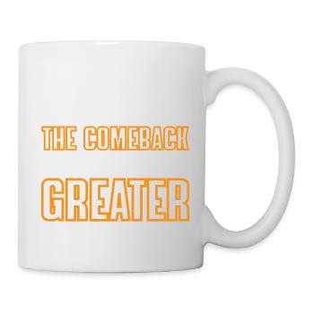 The Comeback Is Always Greater Than The Setback 27 - Mug - white - Right