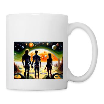 Verlorenes Paradies #1 - Tasse - Weiß - Rechts