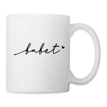 Babet Cursive Name - Mug - white - Right