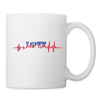 Haiti Haitian Flag Ayiti Haitian I Gift - Mug - white - Right