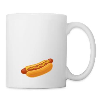 J’avale Juicy Wieners Sarcastique Famille Drôle - Mug blanc - blanc - Droite
