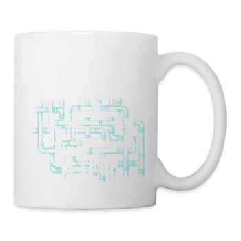 It's A Plumber Pipefitter Wrench - Mug - white - Right