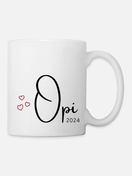 Opi 2024 - Tasse - Weiß
