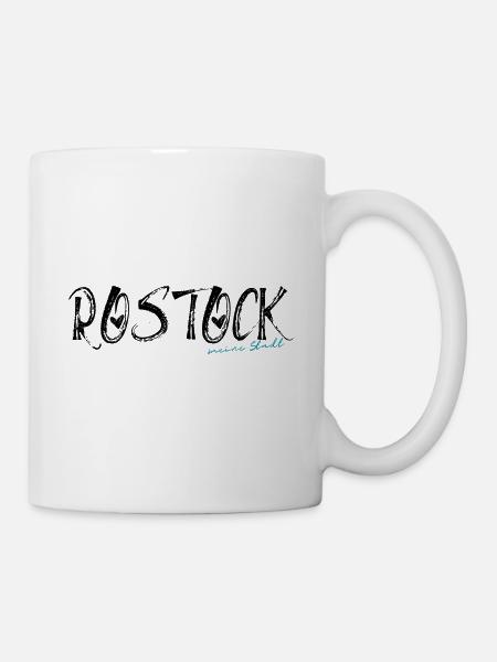 Rostock meine Stadt - Tasse - Weiß