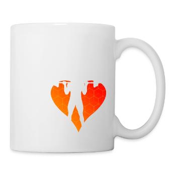Damen Ausdauertraining Gewichtheben Krafttraining - Tasse - Weiß - Rechts