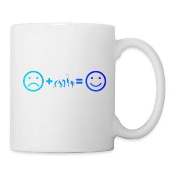 Jouer au tennis Hommes Joueurs de tennis Jouer au tennis - Mug blanc - blanc - Droite