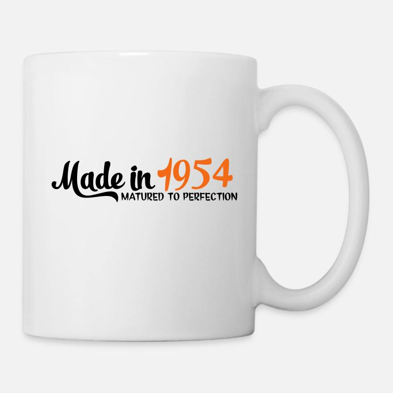 1954 - Mug blanc - blanc