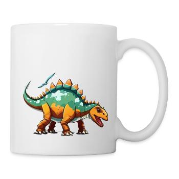 Friendly Stegosaurus - Mug - white - Right