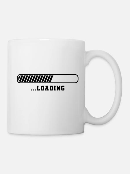 loading - Tasse - Weiß