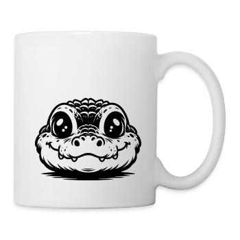 Crocodile - Mug - white - Right
