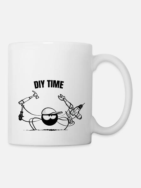 Beth die Spinne - DIY (Textversion) - Tasse - Weiß