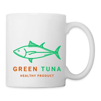 GREEN Tuna - Tasse - Weiß - Rechts