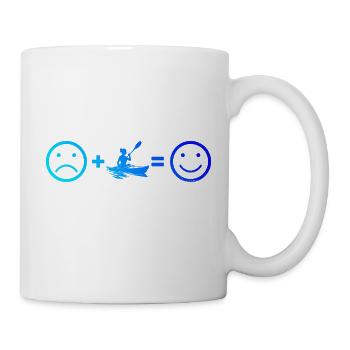 Kayak Homme Femme Kayak Canoë Kayak - Mug blanc - blanc - Droite