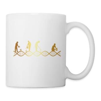 Gardening is in my DNA - Mug - white - Right