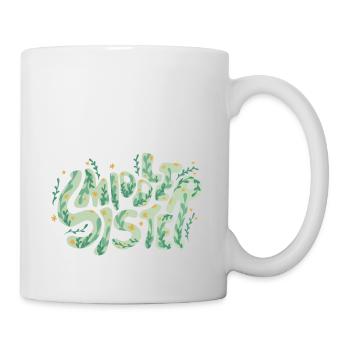 Saying "middle sister" sister - Mug - white - Right