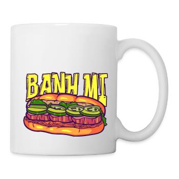 Vietnam Viet Banh Mi Brot Vietnamese I Geschenk - Tasse - Weiß - Rechts
