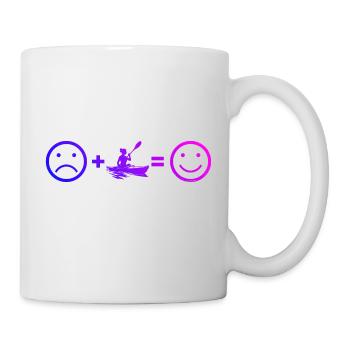 Kayak Kayak Femmes Hommes Kayak Canoë - Mug blanc - blanc - Droite