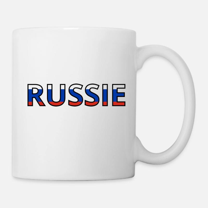 Russi Flag - Mug - white