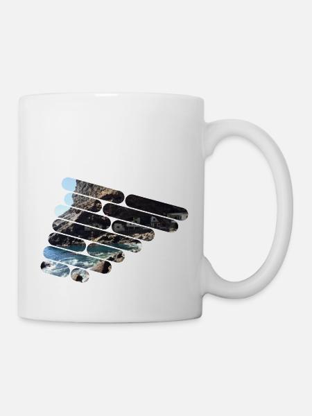 La Palma Poris de Candelaria Schmugglerbucht - Tasse - Weiß