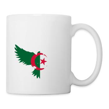 Aigle algérien - idée cadeau Algérie - Mug blanc - blanc - Droite