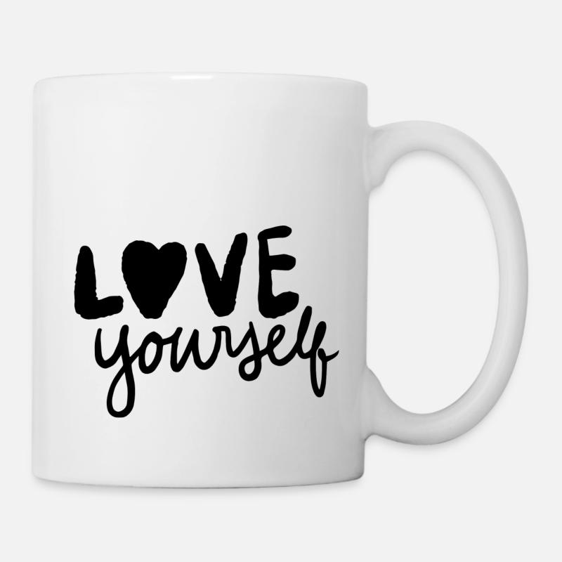 Love your self - Mug - white