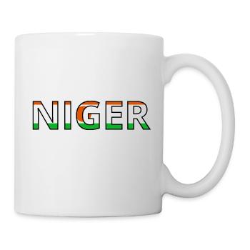 Drapeau Niger - Mug blanc - blanc - Droite