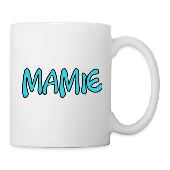 OMA. MUTTERTAG. ALLES GUTE ZUM OMA-TAG. ICH LIEBE DICH - Tasse - Weiß - Rechts